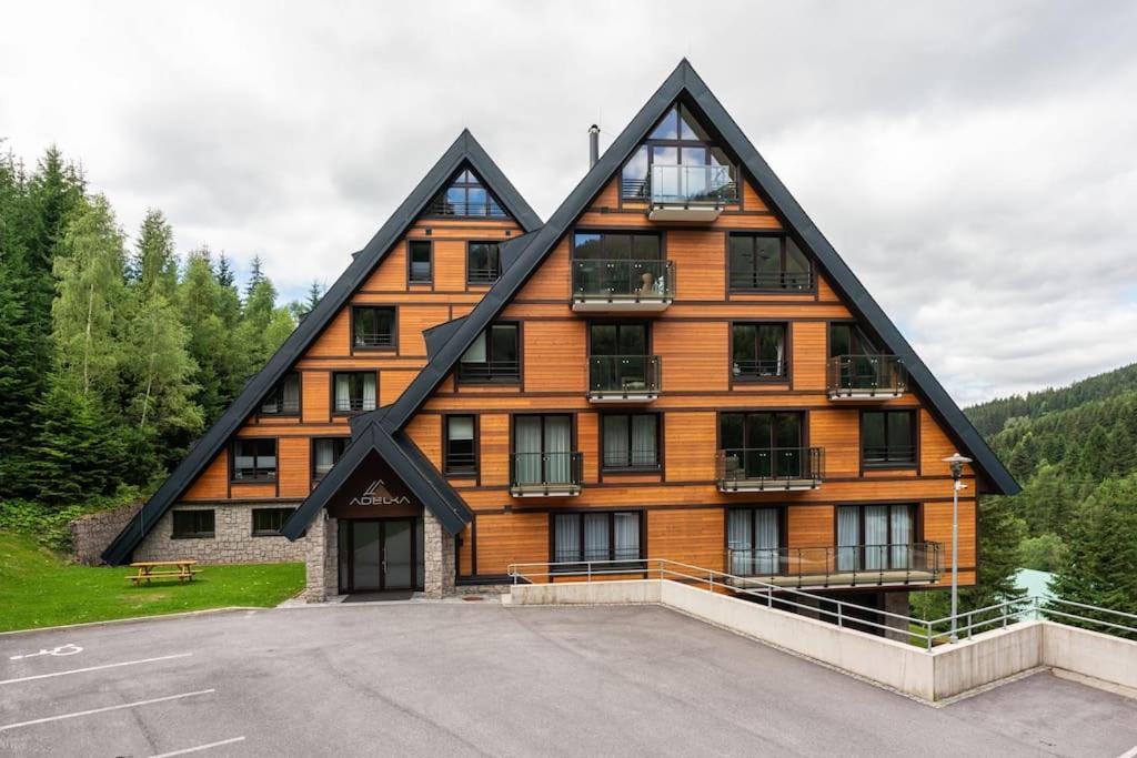 Apartment Adelka 104, Private Wellness - Whirlpool, Sauna, Parking Špindlerŭv Mlýn Extérieur photo